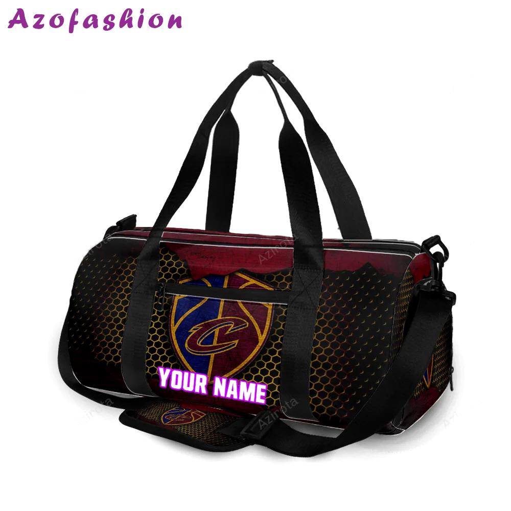 Cleveland cavaliers metal personalized name travel bag gym bag 252 Travel Bag