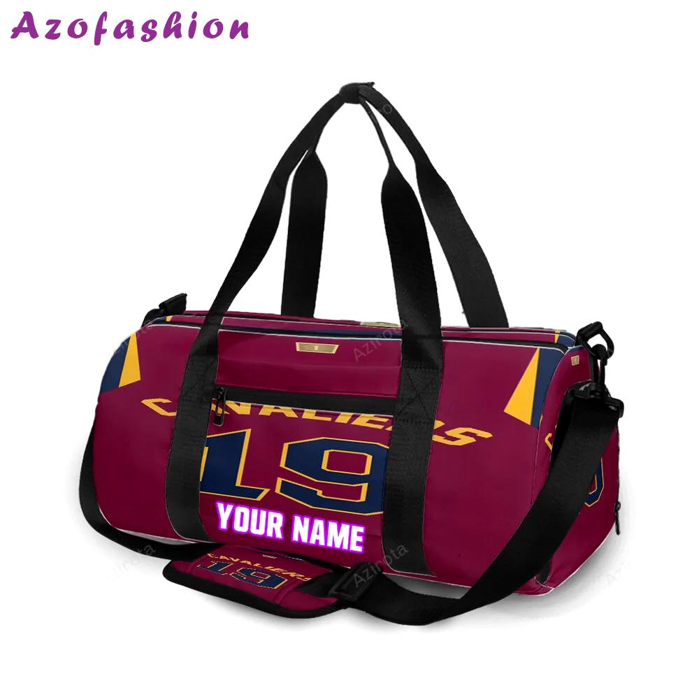 Cleveland cavaliers no19 personalized name travel bag gym bag 840 Travel Bag