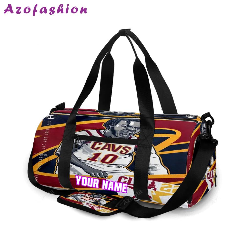 Cleveland cavaliers player 10 v2 personalized name travel bag gym bag 1331 Travel Bag