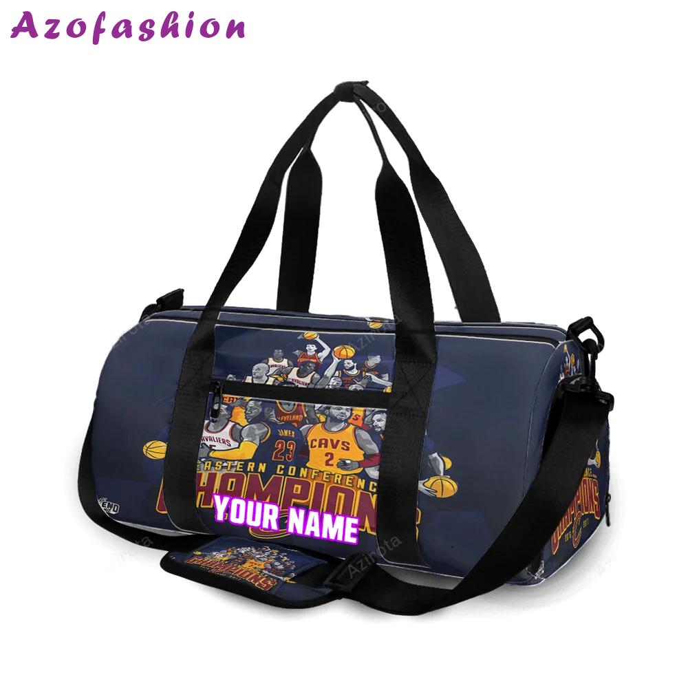 Cleveland cavaliers team9 personalized name travel bag gym bag 259 Travel Bag