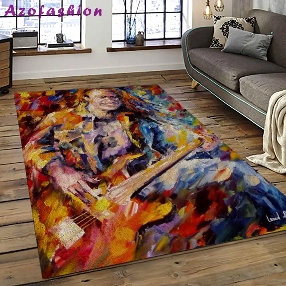 Cliff burton rapper hiphop music retangle carpet area rug home decor best gift for fan and friends cb2 Rectangle Rug