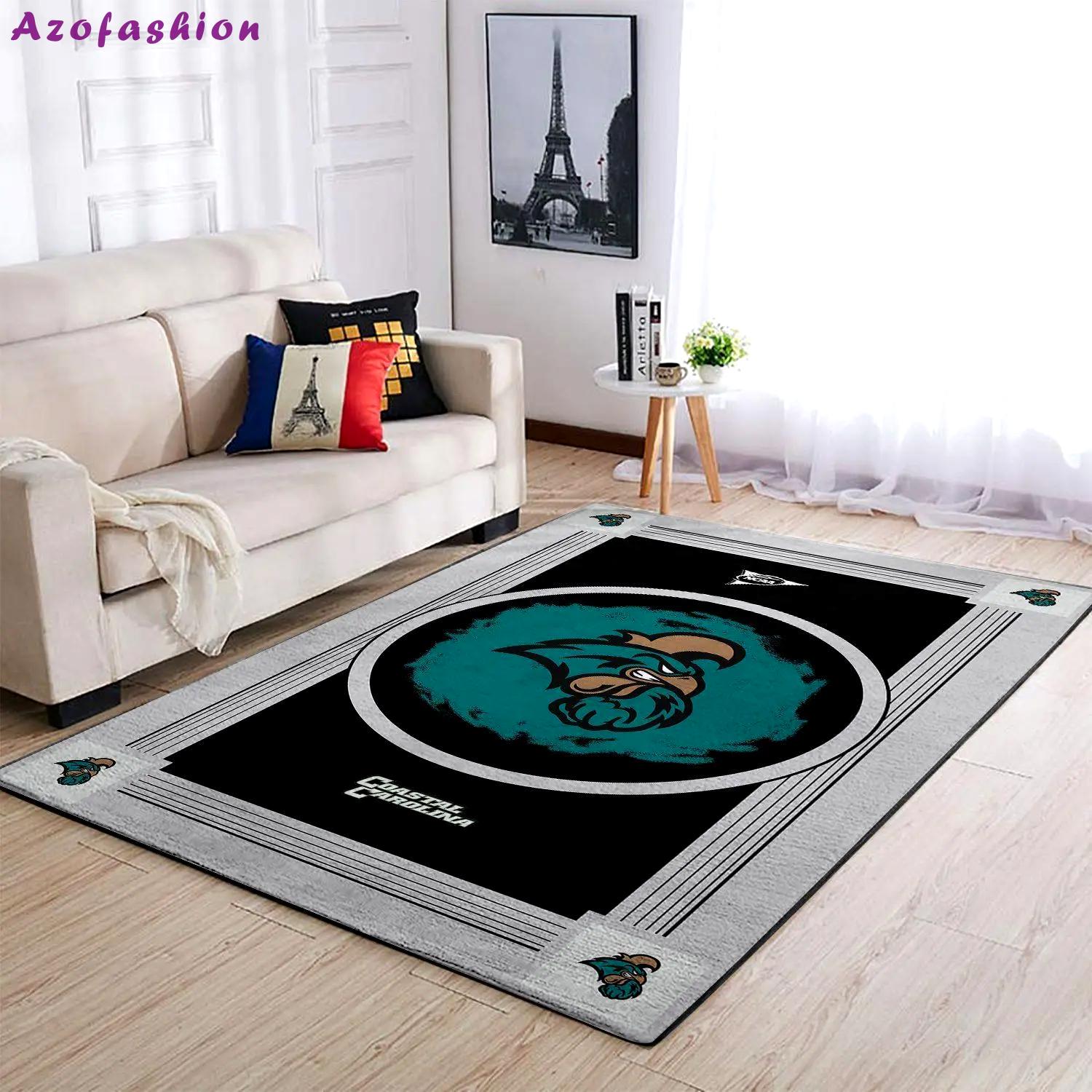 Coastal carolina chanticleers area rugs ncaa living room carpet 20030384 2 Rectangle Rug