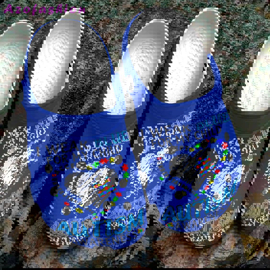 Crocs outfit - autism awareness crocs i wear blue for my child crocband clog shoes for men women - 71 Crocs Outfit