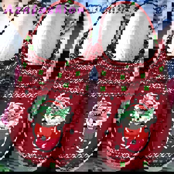 Crocs outfit - baby yoda in socks ugly christmas pattern crocs crocband clog shoes for men women - 163 Crocs Outfit