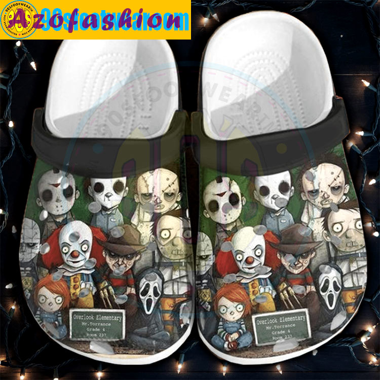 Crocs outfit - chucky and horror friends chibi crocs halloween custom classic clog - 383 Crocs Outfit