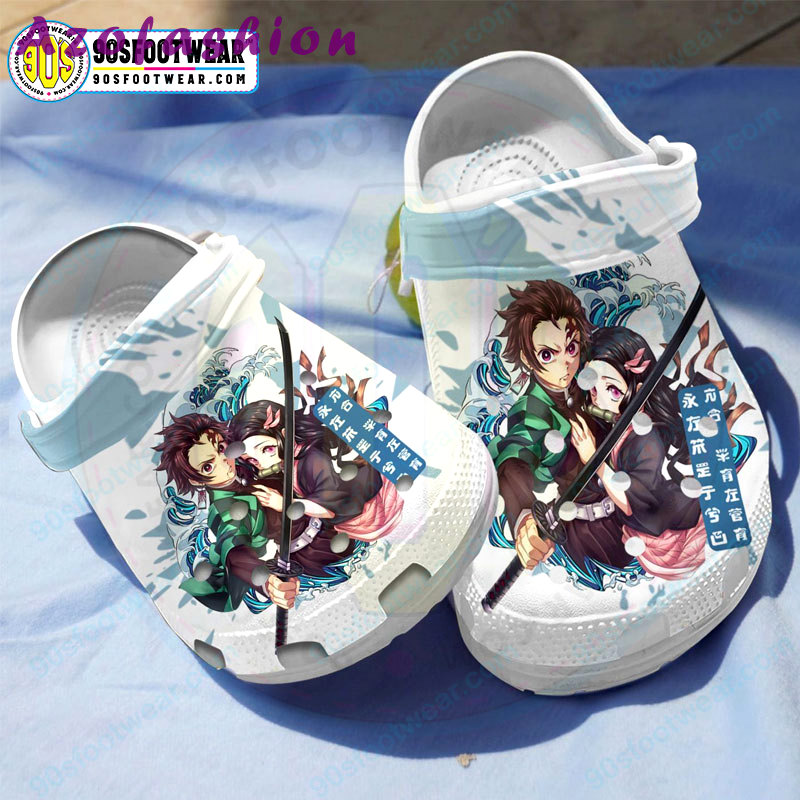 Crocs outfit - demon slayer crocs tanjiro kamado x nezuko kamado anime manga series clog shoes - 580 Crocs Outfit