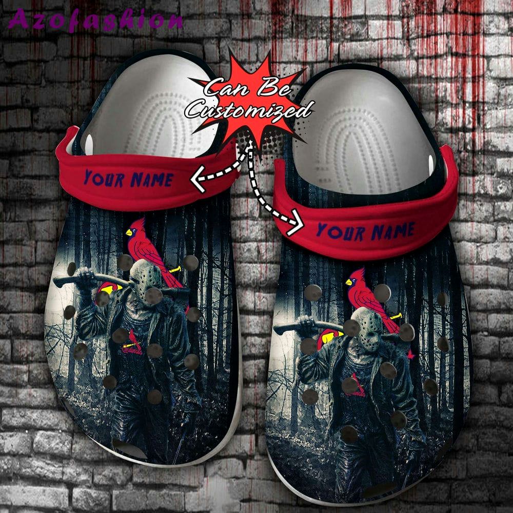 Crocs outfit - halloween crocs personalized the st louis cardinals friday the 13th horror character jason voorhees clogs crocband shoes - 1001 Crocs Outfit