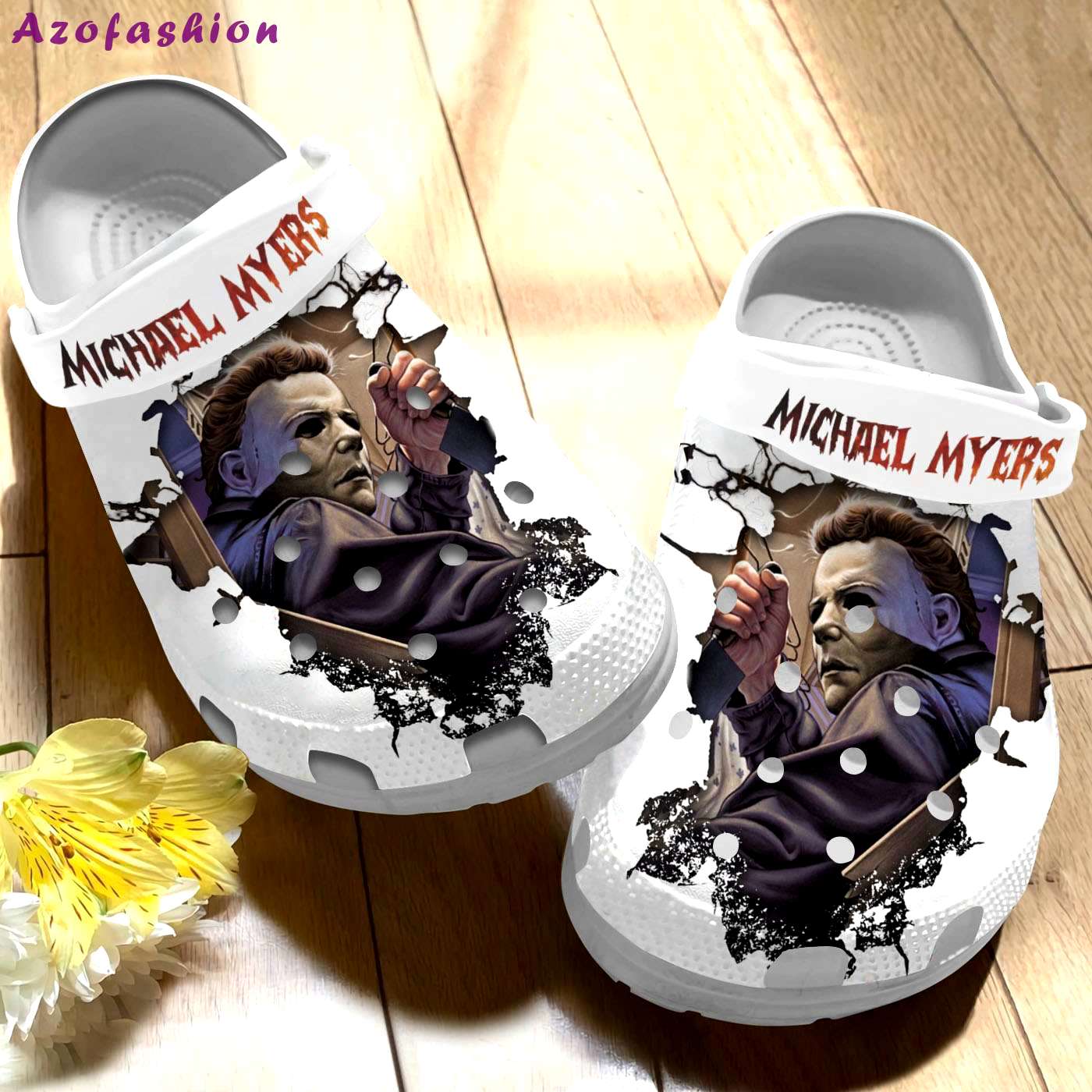 Crocs outfit - halloween michael myers crocs crocband clogs - 1062 Crocs Outfit