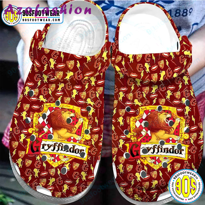 Crocs outfit - harry potter crocs gryffindor house harry potter movie pattern clog shoes for hp fan - 1139 Crocs Outfit