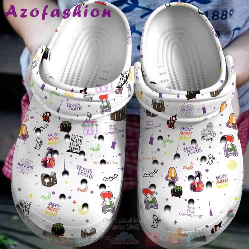 Crocs outfit - hocus pocus pattern crocs clogs crocband shoes - 1243 Crocs Outfit