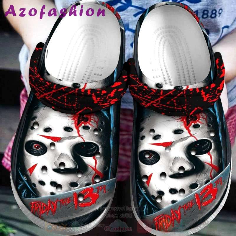 Crocs outfit - jason voorhees friday the 13th horror mask crocs crocband clogs shoes - 1316 Crocs Outfit