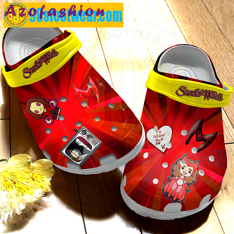 Crocs outfit - marvel crocs cute 3d scarlet witch wanda maximoff classic clogs - 1397 Crocs Outfit
