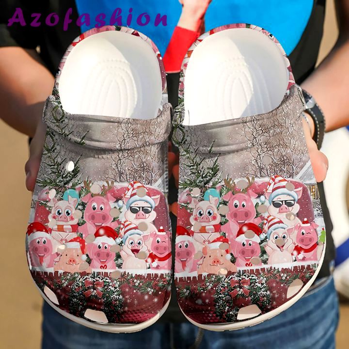 Crocs outfit - pigs christmas crocs crocband clog shoes for men women - 1868 Crocs Outfit
