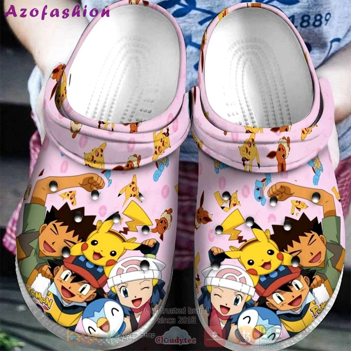 Crocs outfit - pokemon character crocs shoes for pikachu fans clogs crocband shoes - 1885 Crocs Outfit