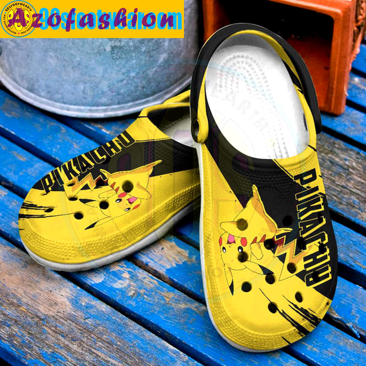 Crocs outfit - pokemon crocs – pikachu custom classic clog - 1896 Crocs Outfit