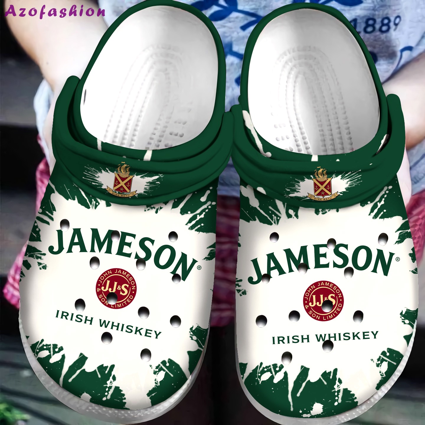 Crocs outfit - st patrick’s day jameson irish whiskey crocband crocs shoes - 2082 Crocs Outfit