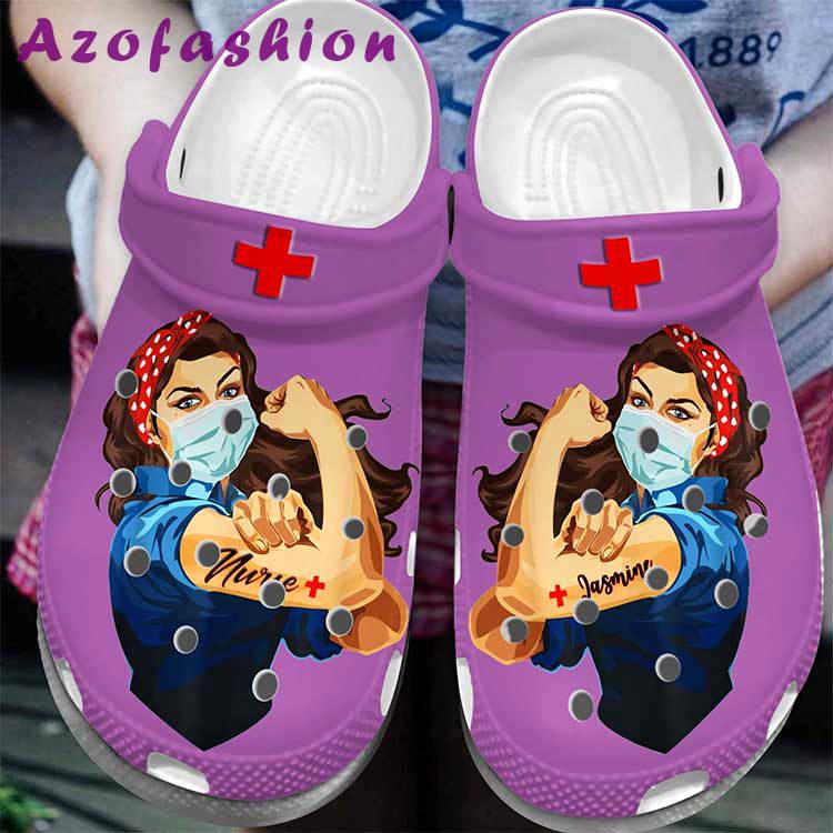 Crocs outfit - super hero nurse crocs clogs shoes - 2137 Crocs Outfit