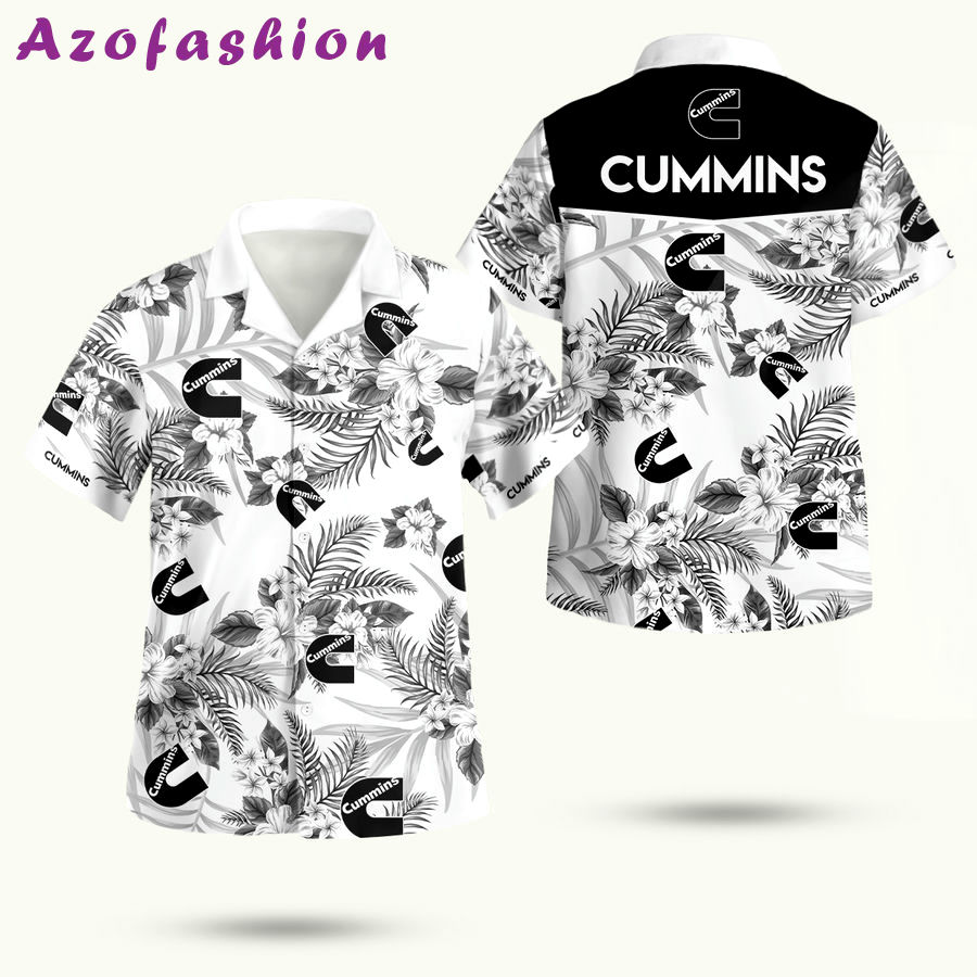 Cummins company hawaiian shirt Hawaii Shirt Shorts & Flip Flops