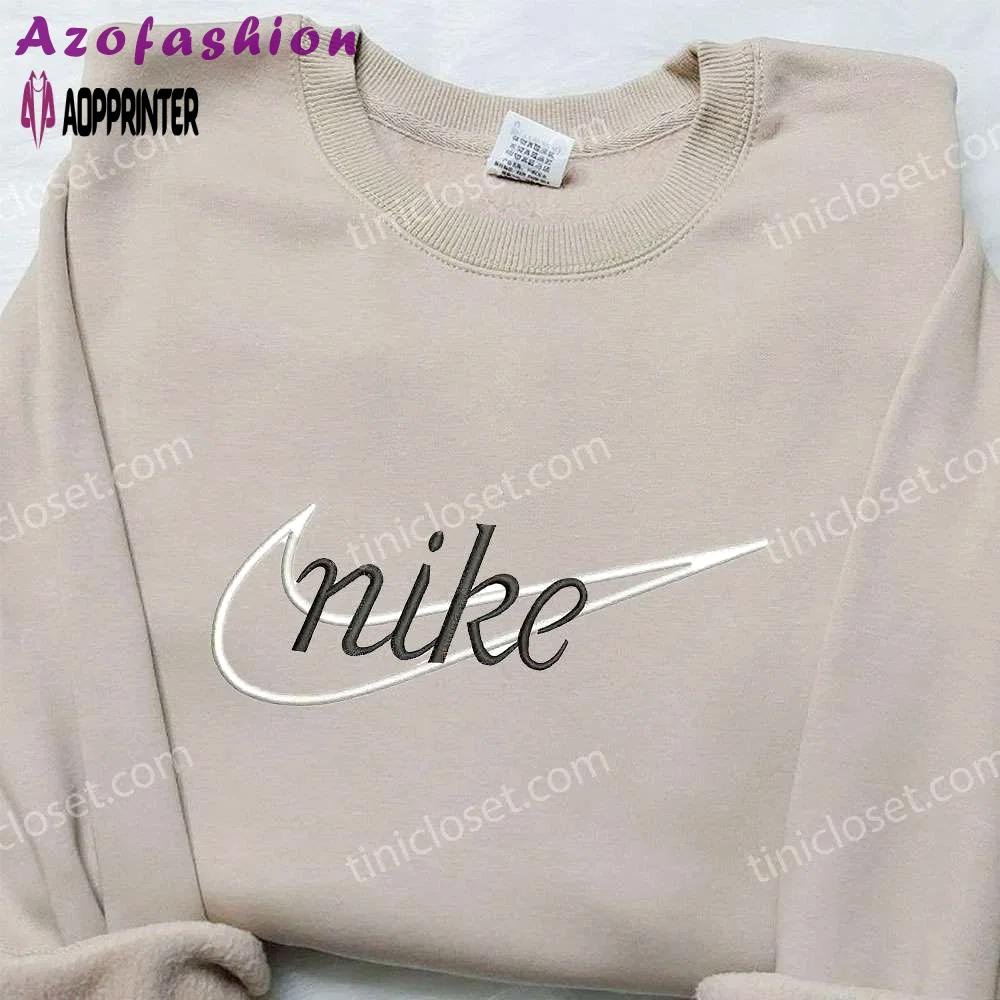 Custom nike embroidered hoodie & shirt: best birthday gift ideas Embroidered Shirt