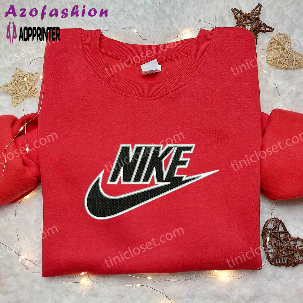 Custom nike embroidered shirt: fill x nike gift for daughter – stylish & personalized Embroidered Shirt