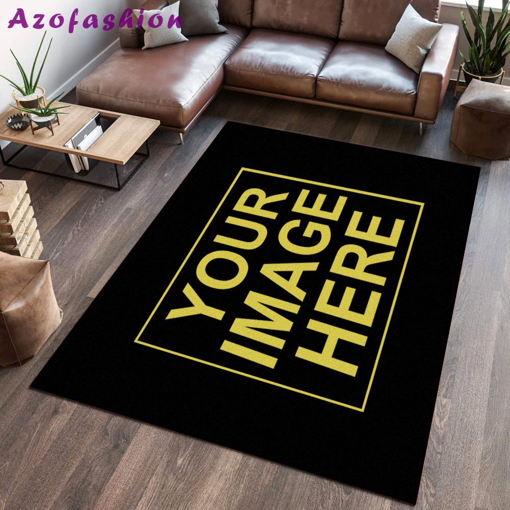 Custom personalize style unique area rug living room home decor cr2 Rectangle Rug