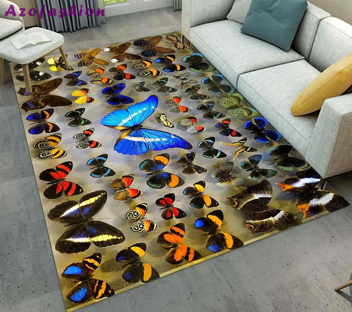 Cute baby fox dhc170935mdr rug living room rug home decor Rectangle Rug