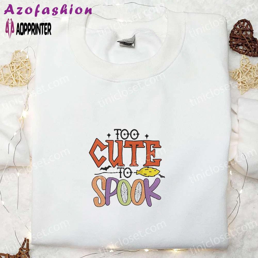 Cute & spooky: embroidered halloween shirts – perfect for a happy & cool look! Embroidered Shirt