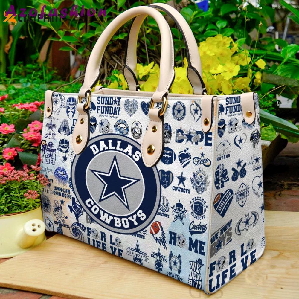 Dallas cowboys hand leather bag gift for women 2222 Women Leather Hand Bag