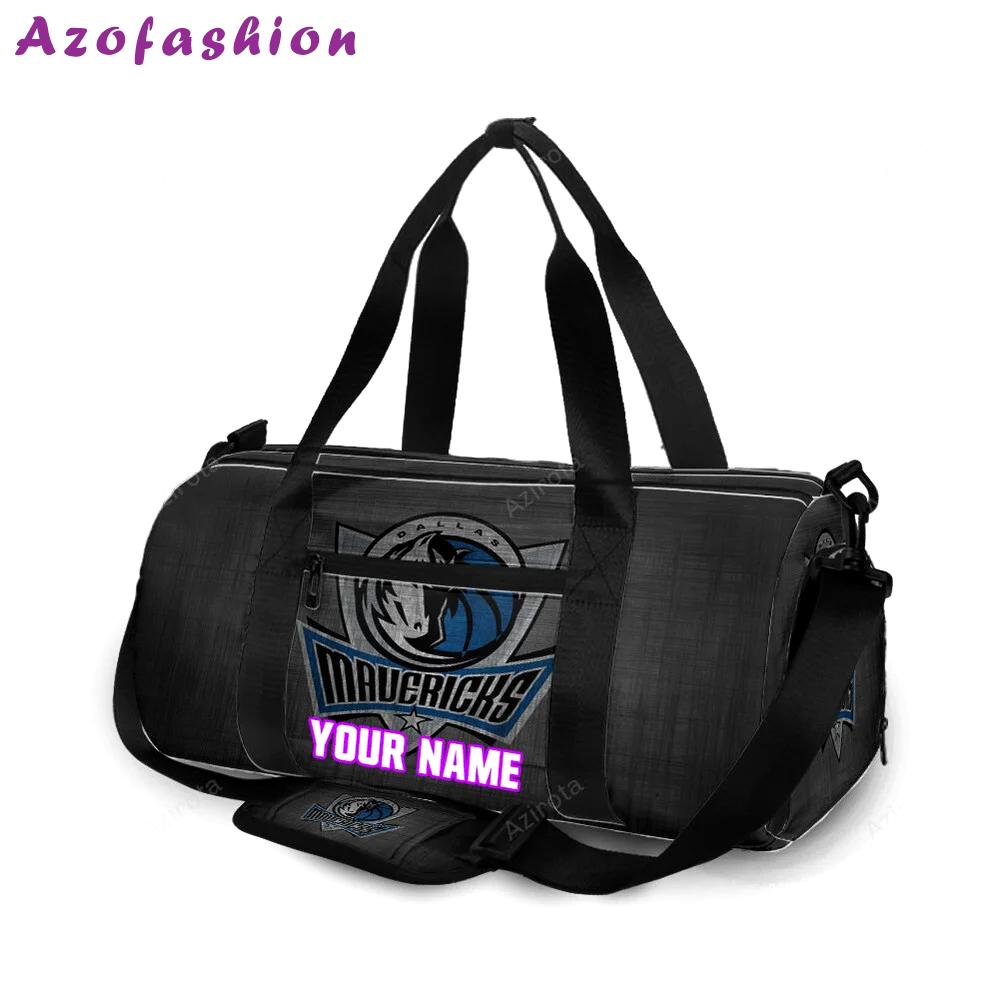 Dallas mavericks logo art 11 personalized name travel bag gym bag 1299 Travel Bag