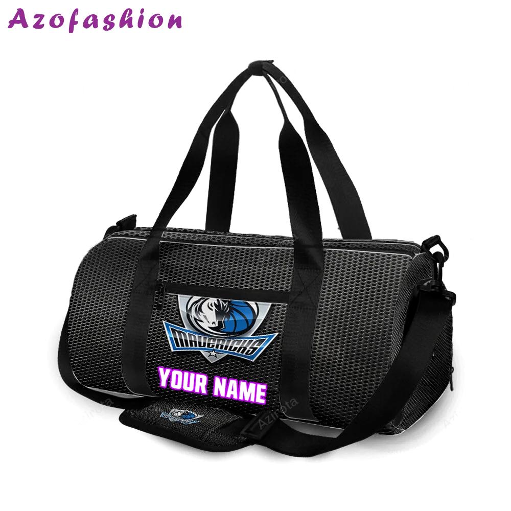 Dallas mavericks logo art 15 personalized name travel bag gym bag 940 Travel Bag