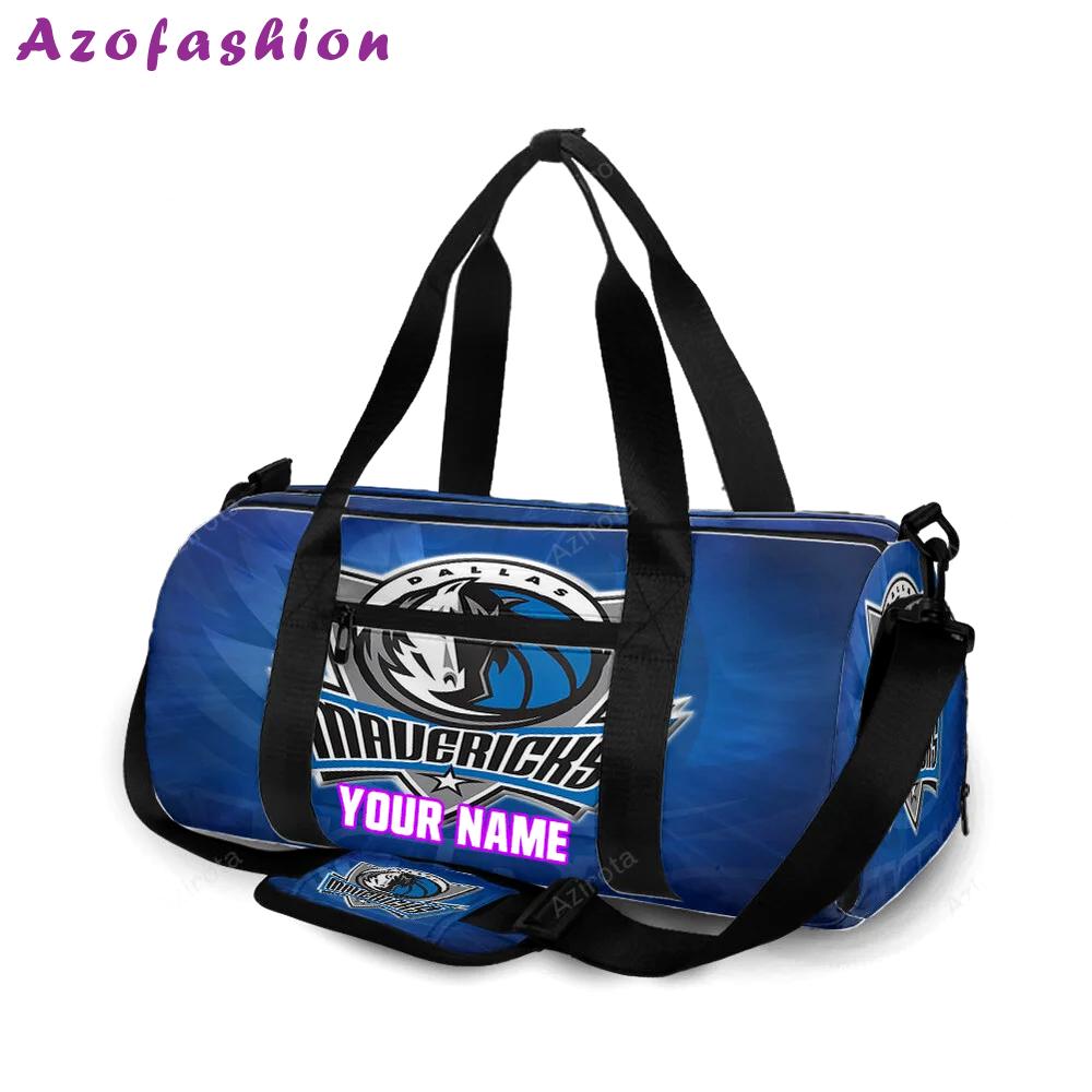 Dallas mavericks logo art 16 personalized name travel bag gym bag 1912 Travel Bag