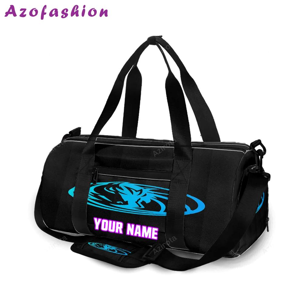 Dallas mavericks logo art 6 personalized name travel bag gym bag 1529 Travel Bag