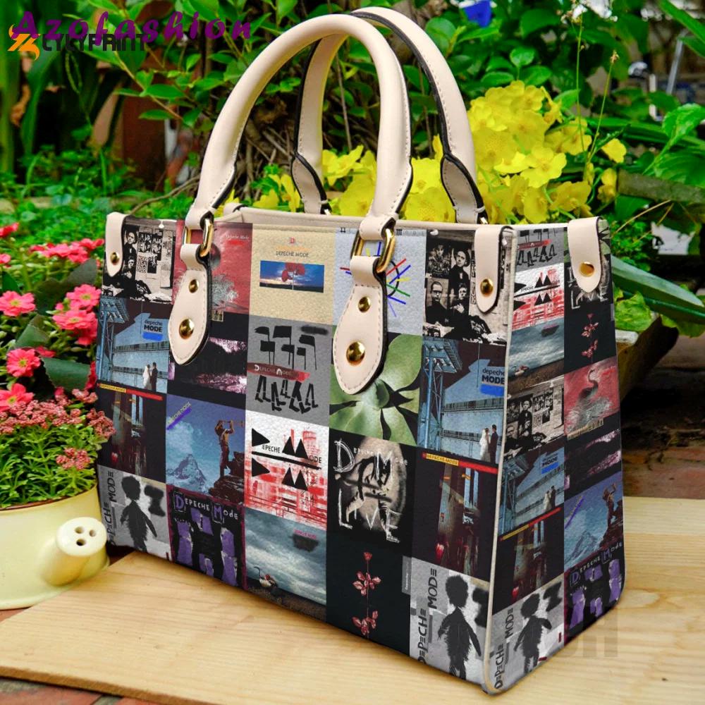 Depeche mode band leather bag for women gift 1327 Women Leather Hand Bag
