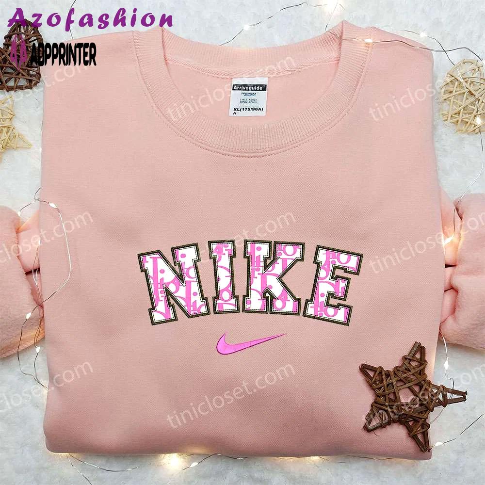 Dior x nike embroidered sweatshirt: best nike-inspired birthday gift ideas Embroidered Shirt