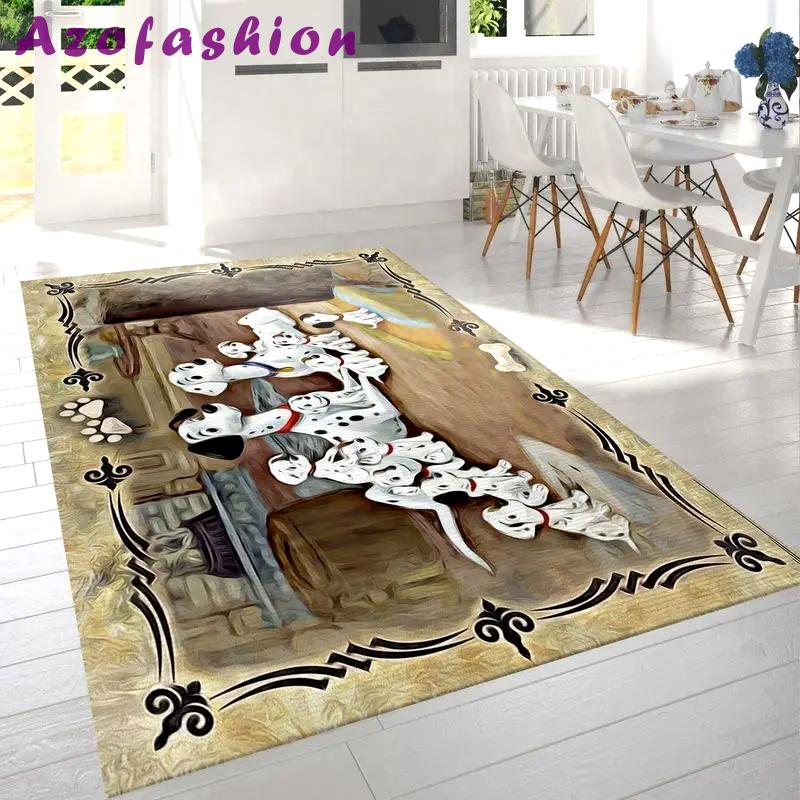 Disney 101 dalmatians area rug living room and bed room rug rug regtangle Rectangle Rug