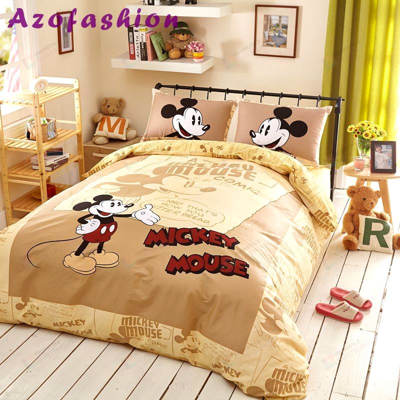 Disney mickey mouse comics bedding set Bedding Sets