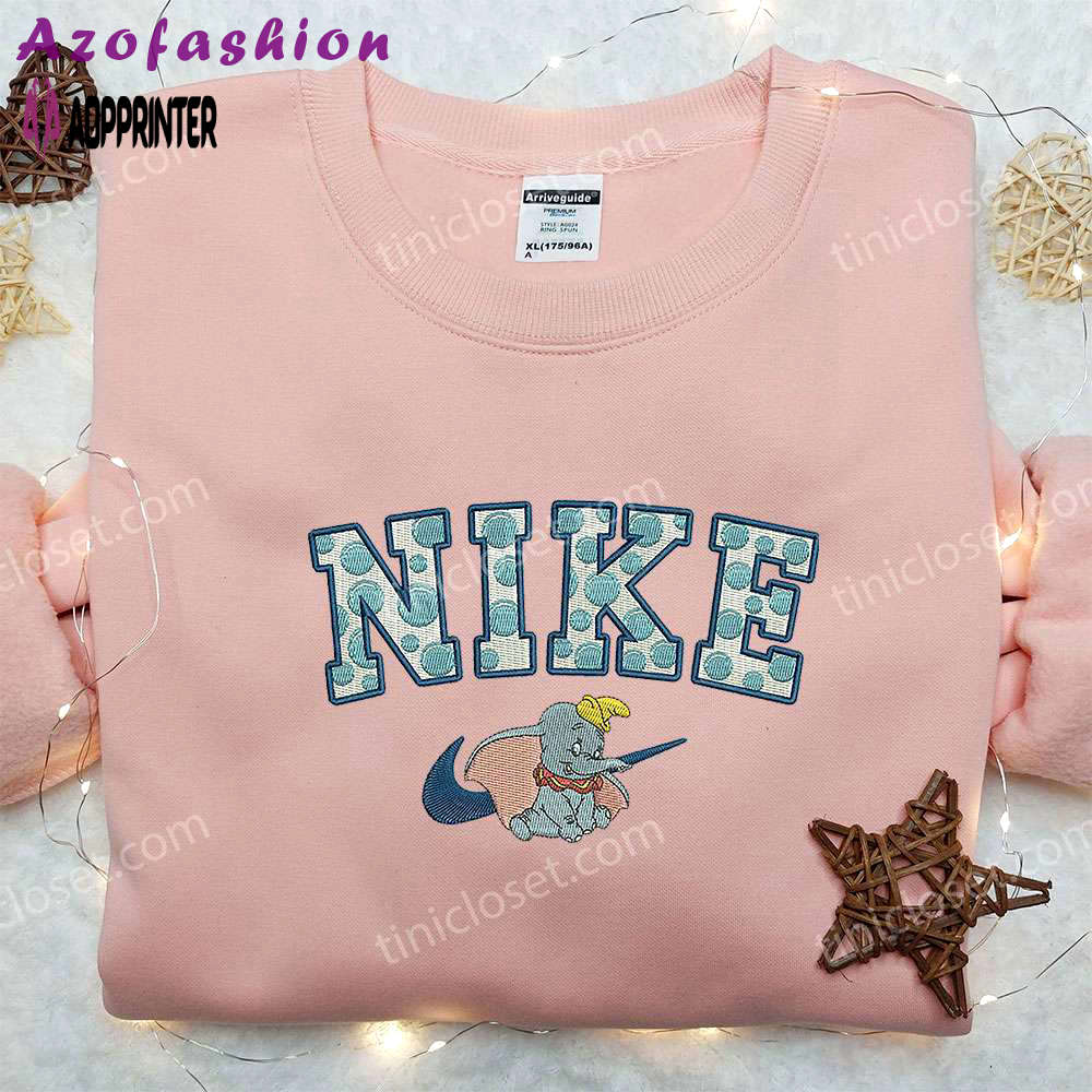 Dumbo x nike embroidered shirt – custom design unique collaboration Embroidered Shirt