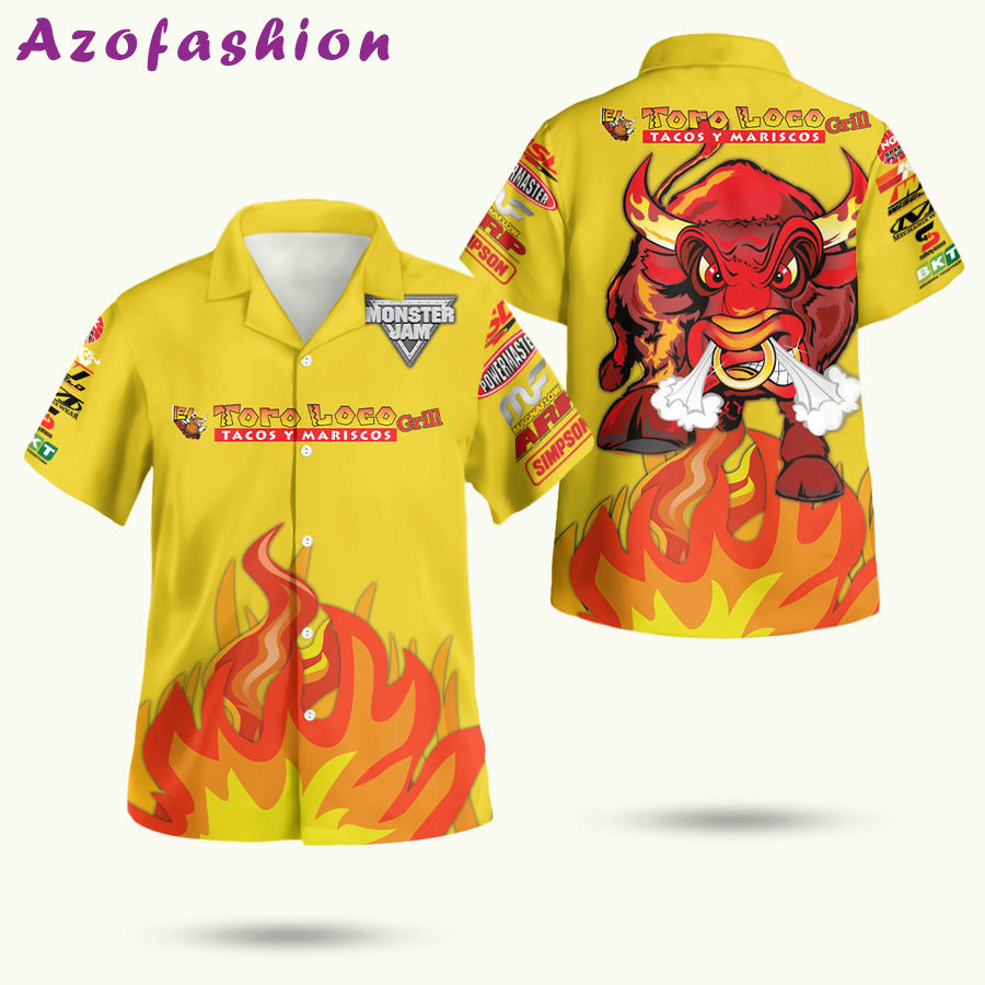 El toro loco hawaiian shirt Hawaii Shirt Shorts & Flip Flops