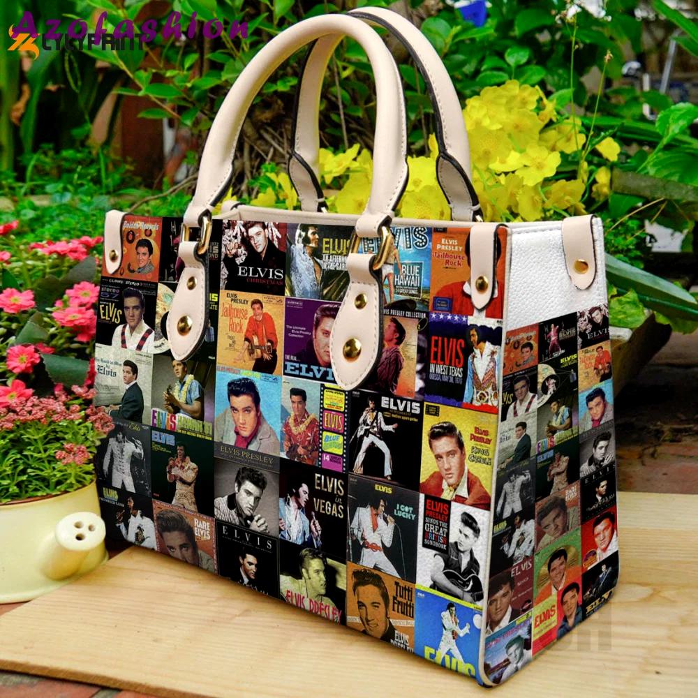 Elvis presley lover leather bag for women gift 909 Women Leather Hand Bag