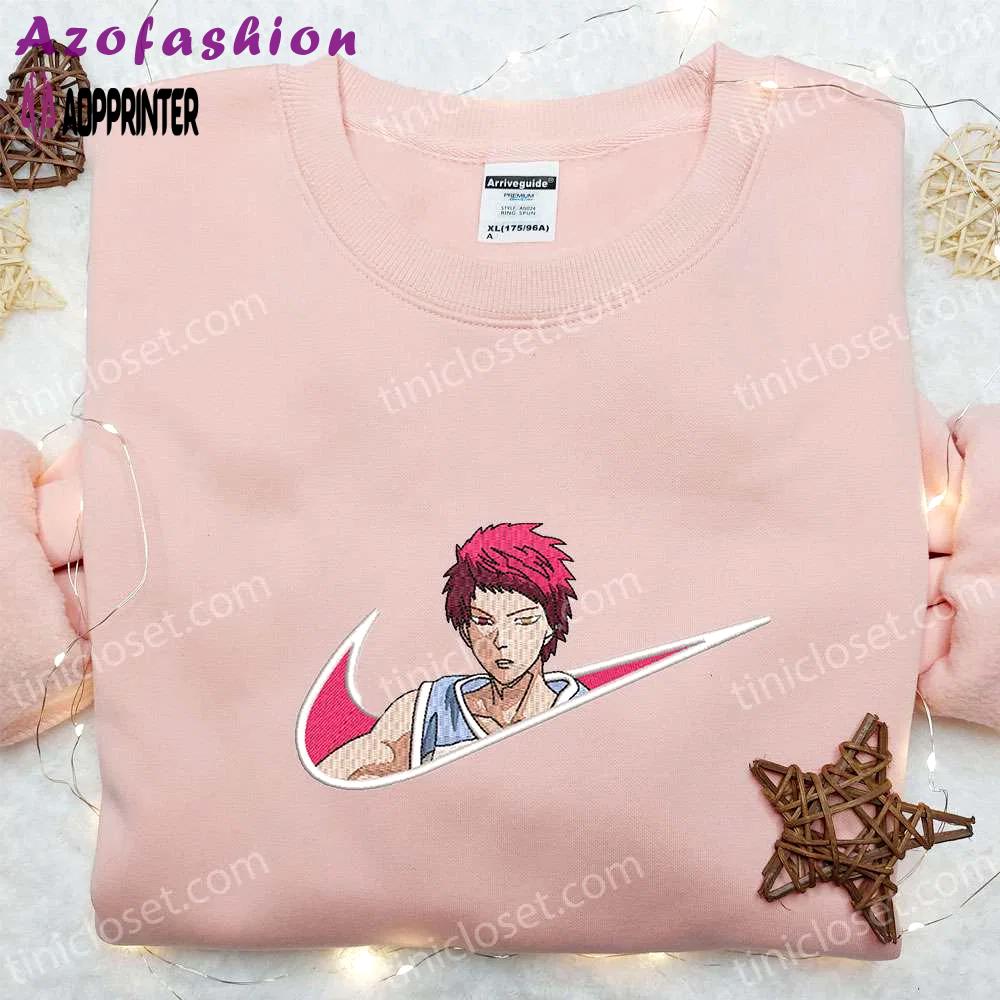 Exclusive seijuro akashi x nike anime shirt kuroko no basuke sweatshirt & custom hoodie Embroidered Shirt