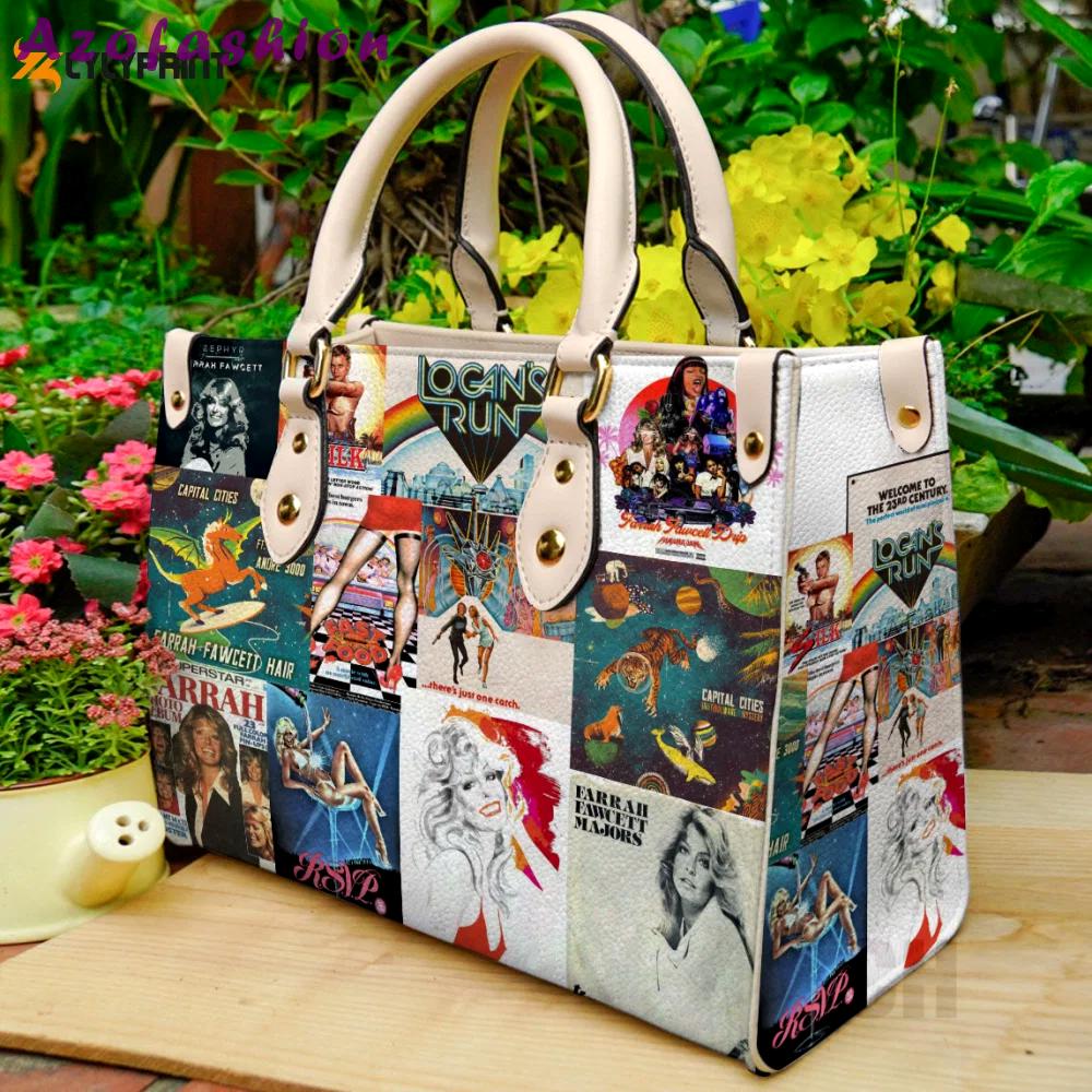 Farrah fawcett leather bag for women gift 911 Women Leather Hand Bag