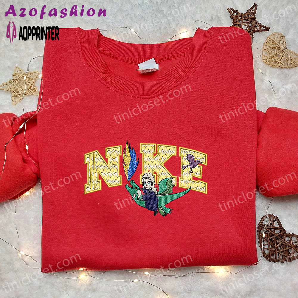 Game of thrones x nike movie embroidered shirt – mother of dragons inspired Embroidered Shirt