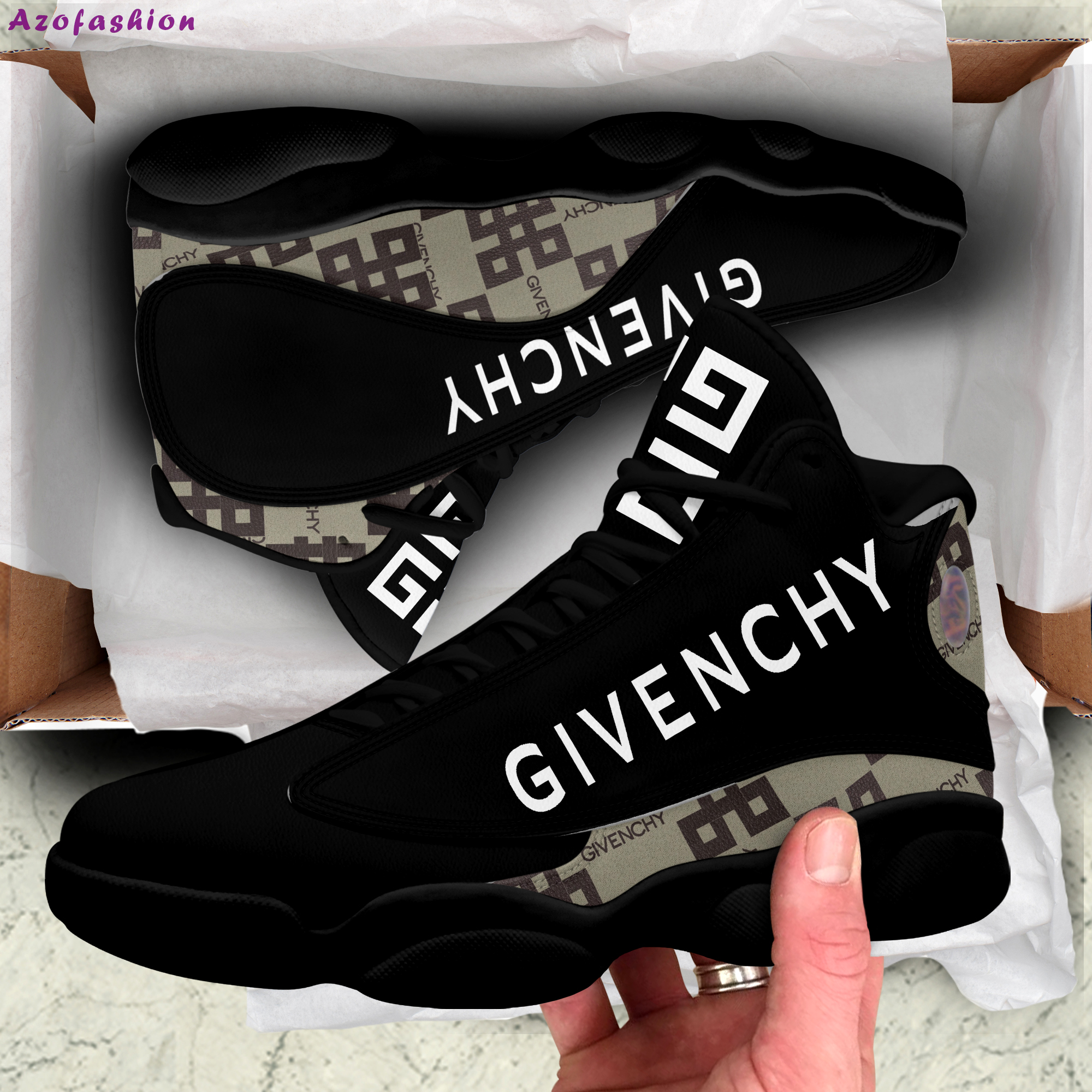 Givenchy blacks Air Jordan 13 For Fans Full Size Sneakers Gifts For Men Women Shoes