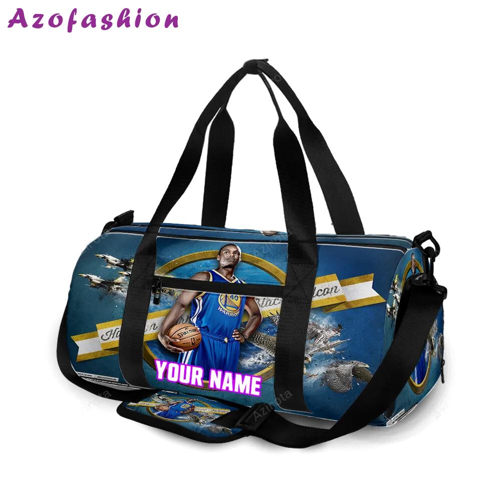 Golden state warriors harrison barnes 40 personalized name travel bag gym bag 1128 Travel Bag