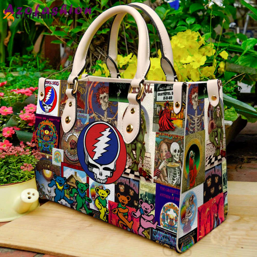 Grateful dead leather  handbag gift for  women  f 3051 Women Leather Hand Bag