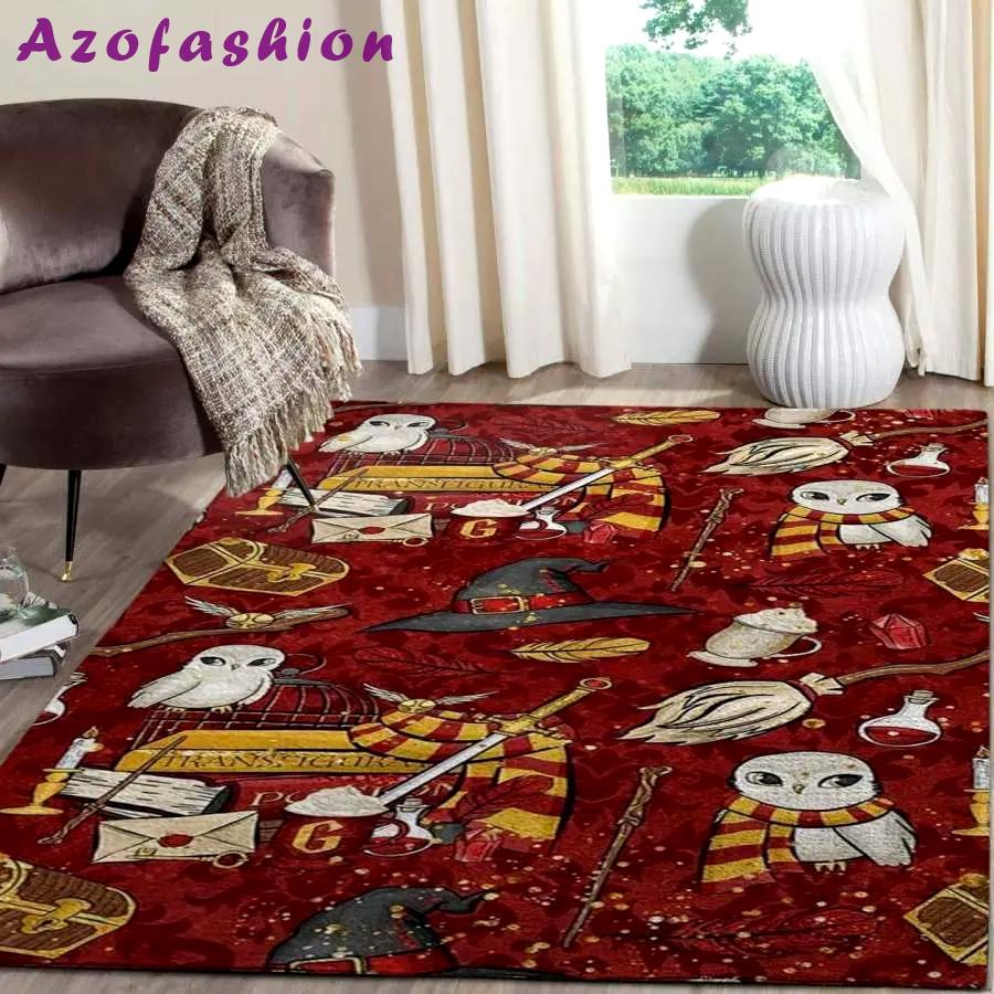 Gryffindor harry potter area rug living room rug home decor floor decor rcdd81f31749 Rectangle Rug