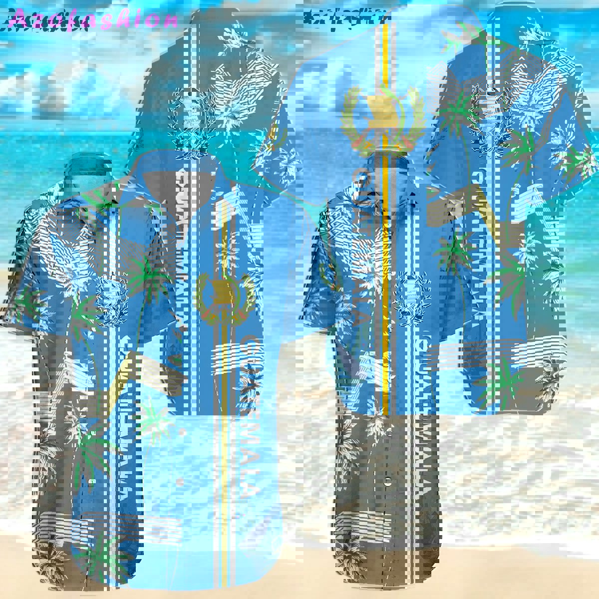 Guatemala hawaiian shirt (1) Hawaii Shirt Shorts & Flip Flops