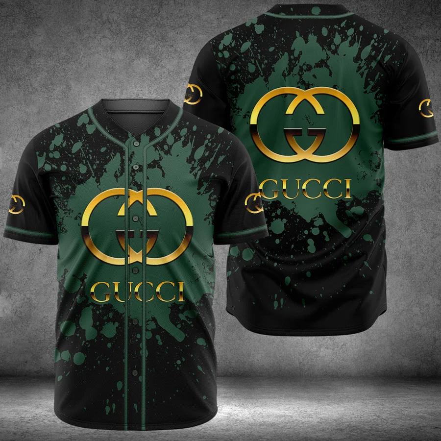 Gucci baseball jersey shirt luxury clothing clothes sport for men women hot 2023 Baseball Jersey Shirt