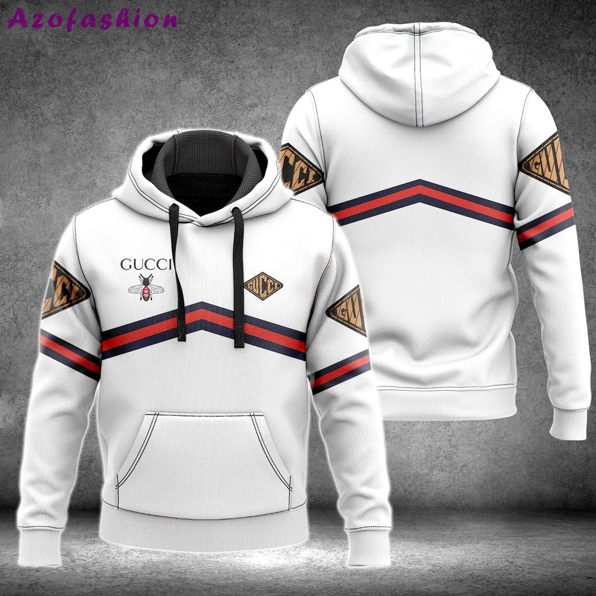 Gucci bee unisex hoodie for men women luxury brand clothing clothes outfit Hoodie 3D