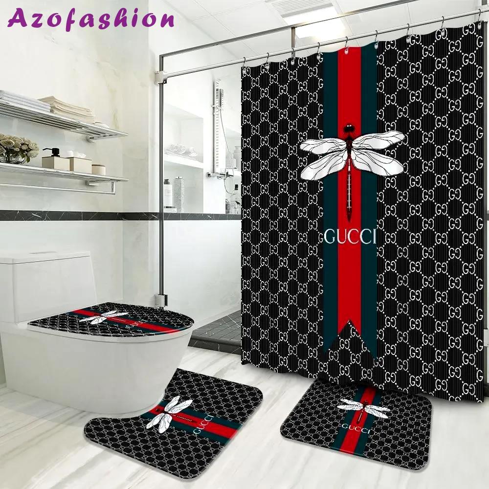 Gucci dragonfly fashion limited luxury brand bathroom set home decor Bathroom Set